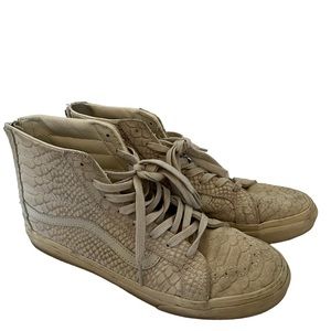 Snakeskin Sk8 Hi Vans